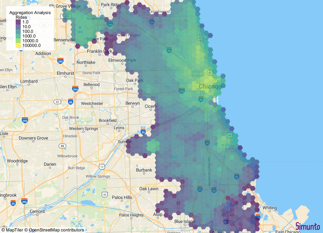 Spatial Trips Distribution
